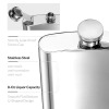 Personalized 304 Stainless Steel Hip Flask (8oz)