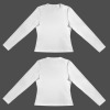 Custom Personalized Women's Slim Fit Long Sleeve T-shirt