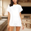 All-Over Print Women's Short Pajamas Set