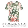 Men s All Over Print T-shirt(T63)  Collar solid color
