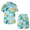 Men's Shirt and Shorts Outfit with Pocket (Set 26)