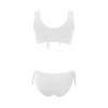 Women Bow Tie Front Bikini Swimsuit
