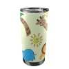 Stainless Steel 20oz Mobile Tumbler with Black Lid