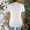 Custom Personalized Women's Cap Sleeve V-Neck T-Shirt