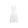 Women's Sleeveless Scoop Neck Flared Dress