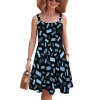 Adjustable-Strap Waist-Cinching Dress