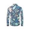 Men's All Over Print Long Sleeve Shirt With Chest Pocket Model T61