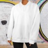 Custom Personalized Women's Half Zip Pullover Sweatshirts Hoodies