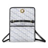 All Over Print Canvas Bag (Black)