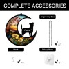 Custom Moon Dog Pendant-07(Made In USA)
