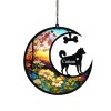 Custom Moon Dog Pendant-89 (Made In USA)