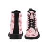Winter Lace Up Canvas Women's Boots (Model 1203H) (Black)