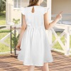 Custom Personalized Sleeveless Ruffle Trim Girls Dress