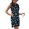 Drawstring Sleeveless Hooded Dress