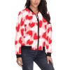 Women's All Over Print Bomber Jacket(Model H36)