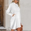 Custom Personalized Women's Drawstring Pocket Hooded Dress
