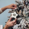 Custom Star Shaped Ceramic Ornament