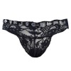 Custom Letter Lace Thong (A) (Front Customizing)（Made In USA）