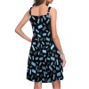 Adjustable-Strap Waist-Cinching Dress