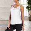 Custom Personalized Double Shoulder Straps Racerback Sports Tank Tops