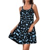 Sleeveless Pleated Dress