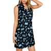 Sleeveless Collared Dress