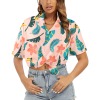 Women's All Over Print Hawaiian Shirt