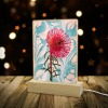 Acrylic Photo Frame with Square Colorful Light Stand 5"x7.5"