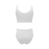 All-Over Print Women's Chest Bowknot Bikini Sets