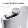 Personalized 304 Stainless Steel Hip Flask (8oz)