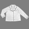 Custom Specialized Women's Long Sleeve Satin Pajamas Set
