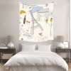 Polyester Peach Skin Wall Tapestry 51" x 60" (Made in Queen)