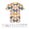 Men's All Over Print T-shirt(Combine)  (T40) Collar solid color