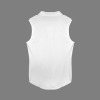 Custom Personalized Women's Sleeveless Polo Button Active Tops