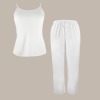 Custom Specialized Cami Top & Long Pants Pocket Pajama Sets