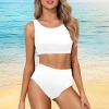 Women's Crop Top Bikini Set