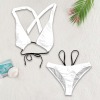 Custom Personalized Women's Crossover Halterneck Bikini Set