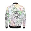 Men's All Over Print Bomber Jacket (Model H19)