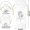 Custom Wine Bottle Bag with Drawstring
