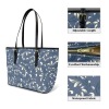 Leather Tote Bag-Small (Two-Sided Printing)（1651）