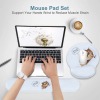 Custom Mouse Pad with Keyboard Wrist Rest