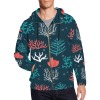 Men's All Over Print Full Zip Hoodie Model H14