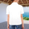 Girls' All Over Print Polo Shirt