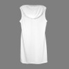 Custom Specialized Drawstring Sleeveless Hooded Dress