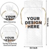 Custom Wine Bottle Bag with Drawstring