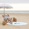 Personalized Round Beach Towel 59"x59