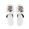 Custon Men's Cotton Non-Slip Warm Slipper