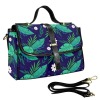 Multi-Function Leather Satchel-Black (Model 1739)