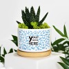 Personalized Ceramic Flowerpot