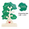 Wooden Tree Family Puzzle with 6 Names
